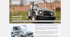 Desktop Screenshot of drovercars.co.uk